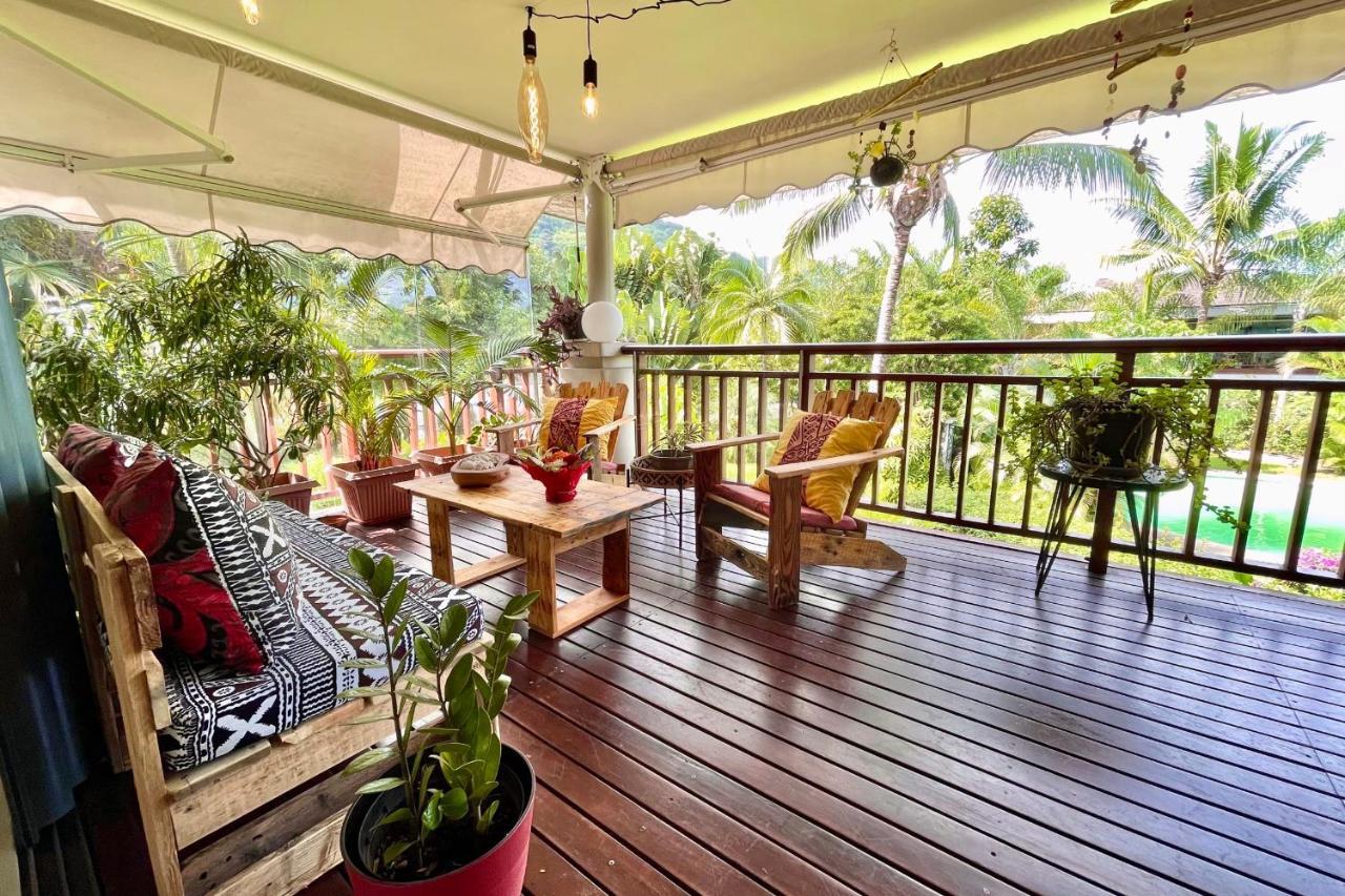 Vaiava Beach Carlton- Tahiti - Beachfront Luxury Residence & Pool - 4 Pers Punaauia  Exterior foto